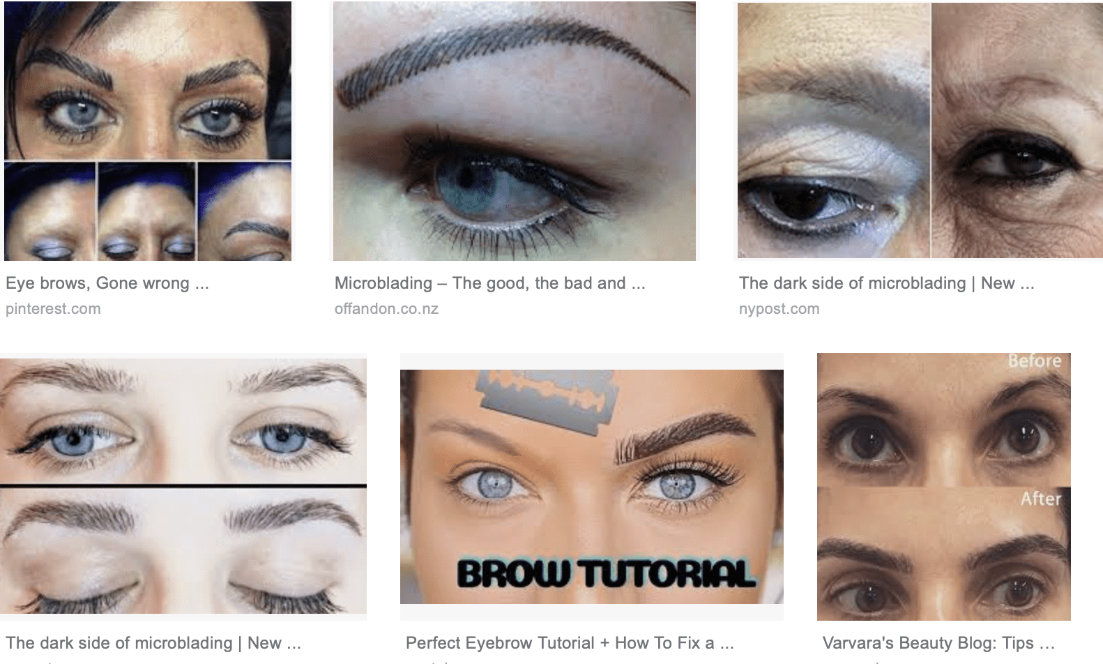 Bad bad brows What to do when eyebrow tattoos go green red or just  disastrous  CNA Lifestyle